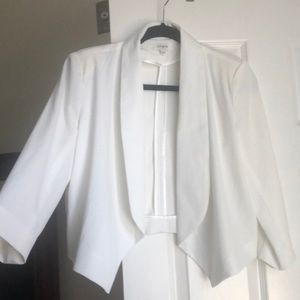 White blazer